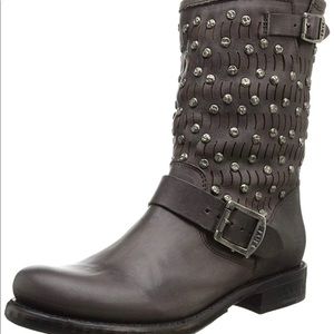 Frye Jenna Cut Stud Short Boot